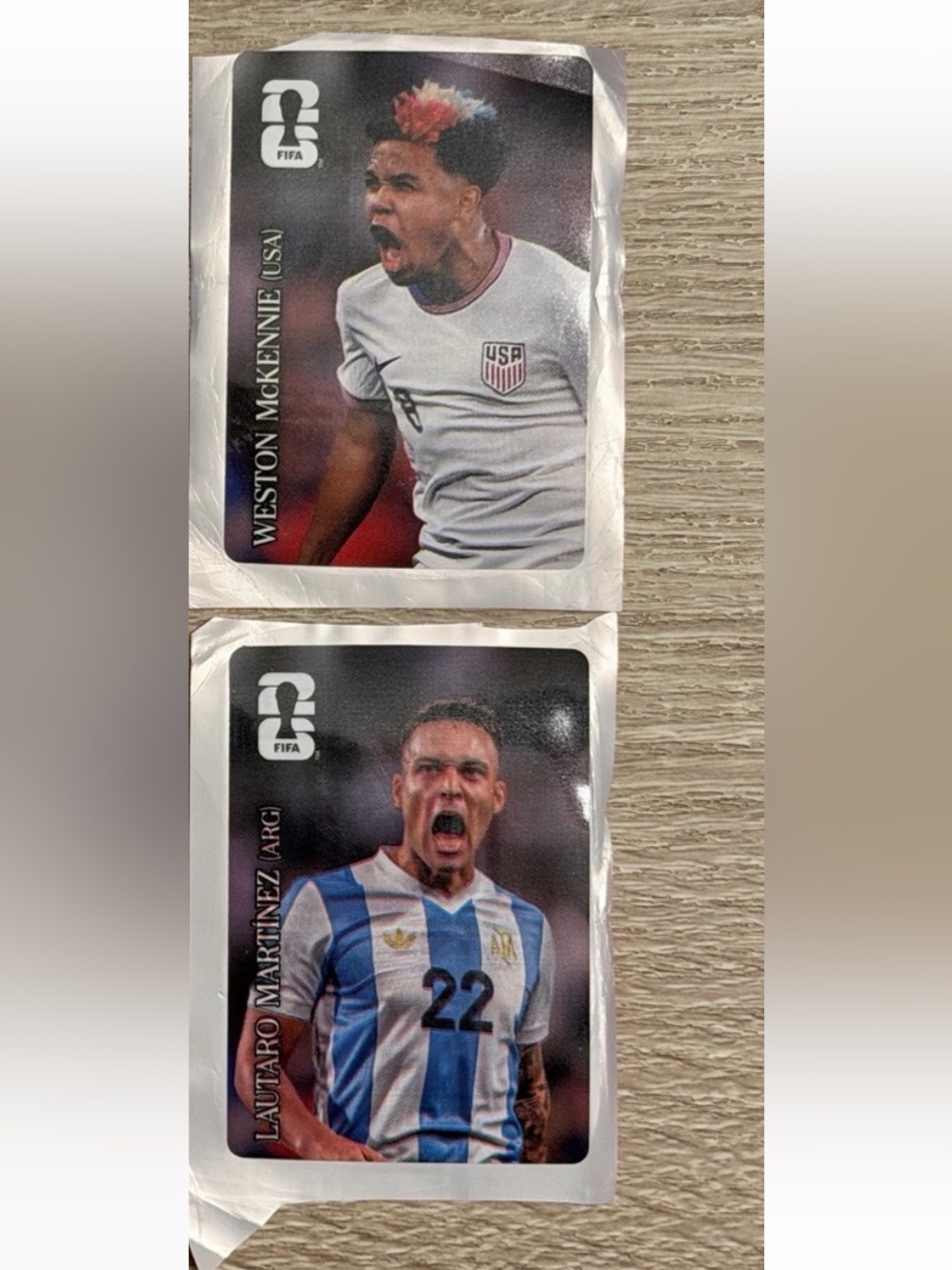 Coca-Cola FIFA Stickers